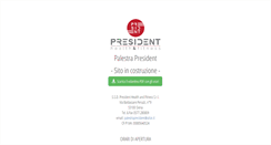 Desktop Screenshot of palestrapresident.com